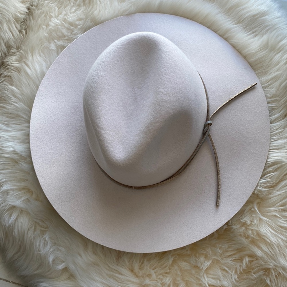 Fedora Hat, Felt Hat, Cream/Oatmeal